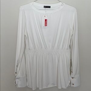 NWT Maison Mascallier France white size 10